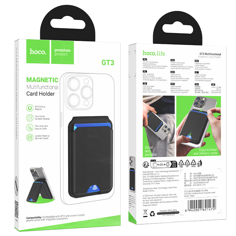 Hoco Magnetic Card Case for iPhone Magsafe GT3