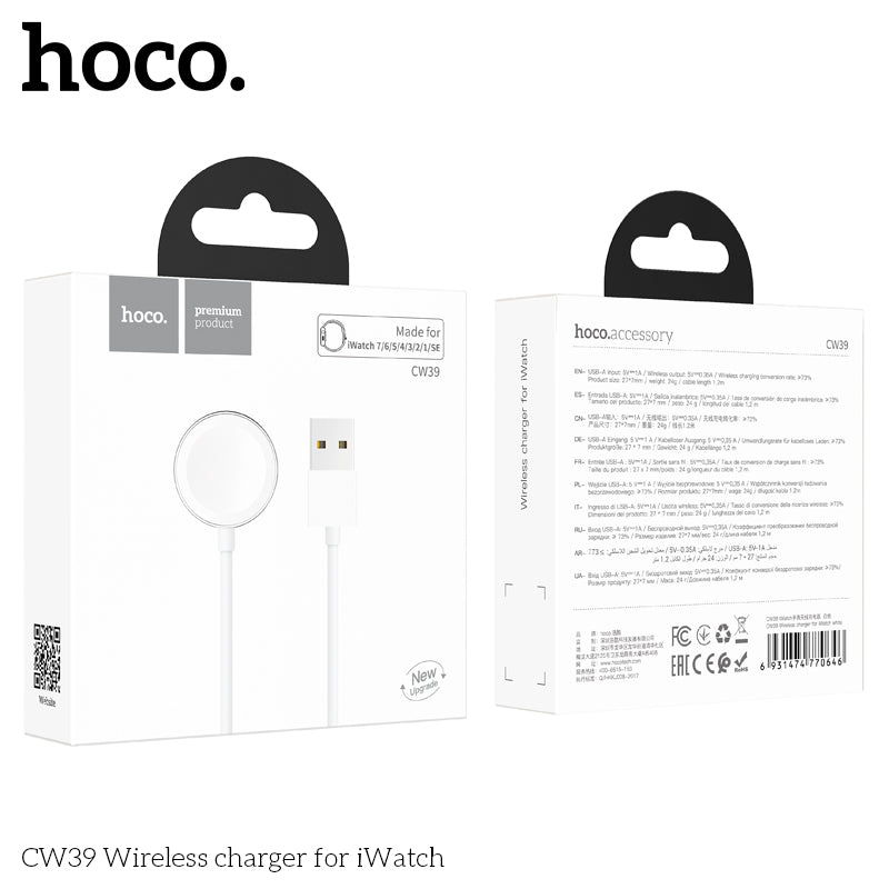 Hoco Wireless Charger for Apple Watch CW39