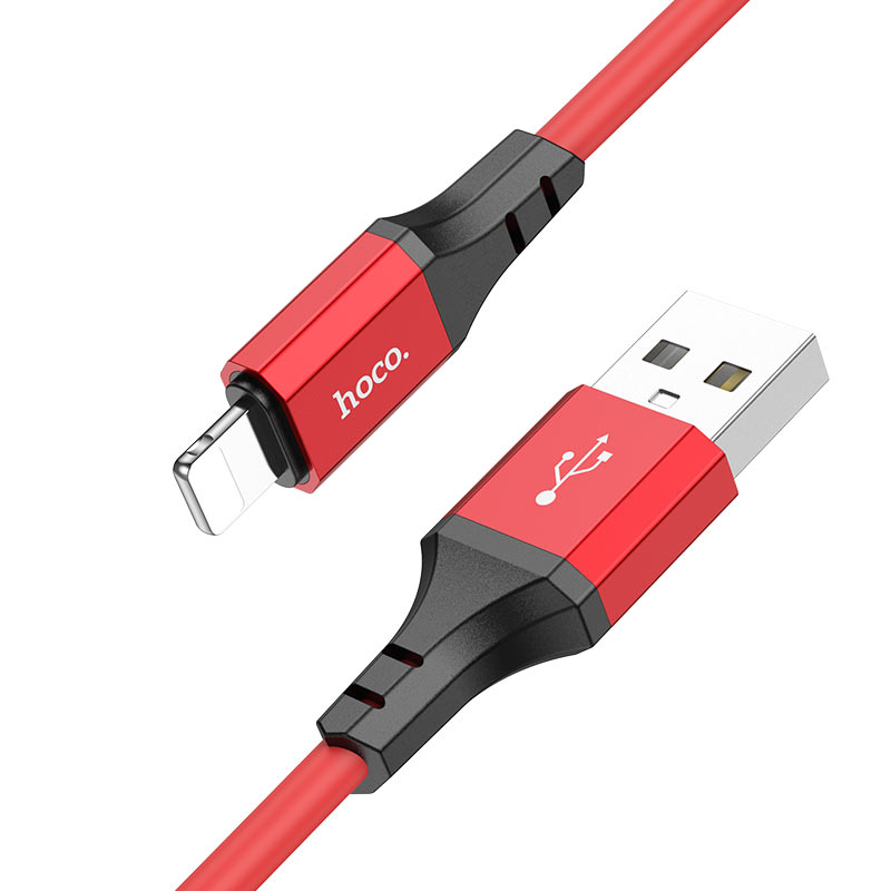 hoco. X86 Silicone Lightning Charging Cable for iPhone