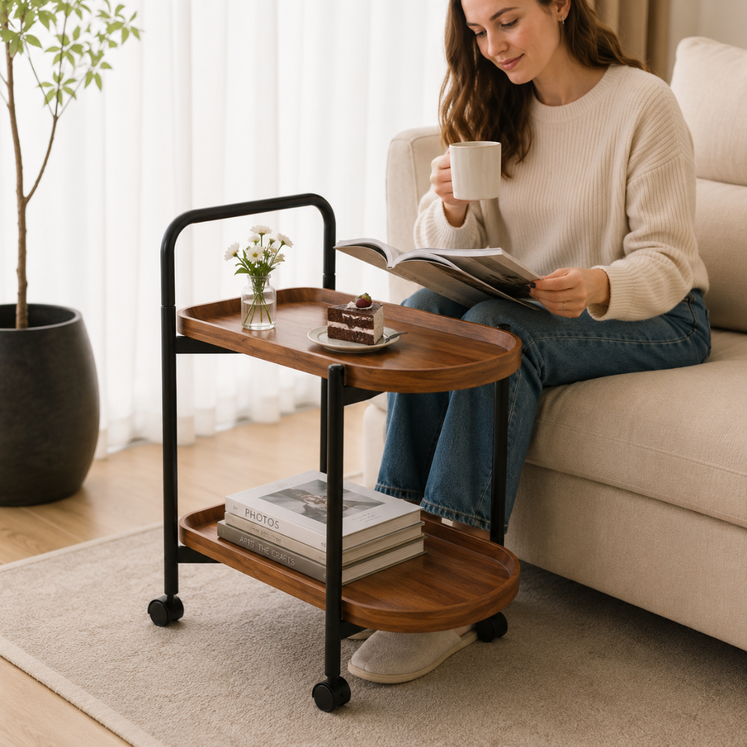 Arden 2-Tier Drinks Trolley