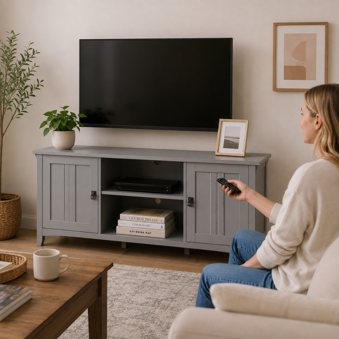 Fernhill Entertainment Unit - Cod Gray