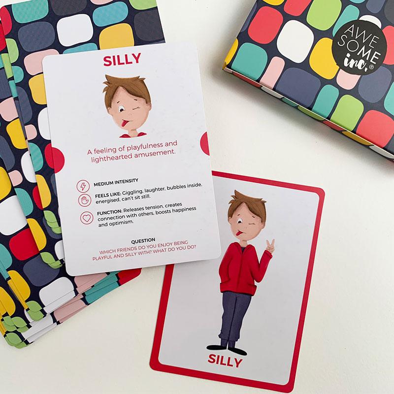 Emotional Warriors Card Game (age 3+)