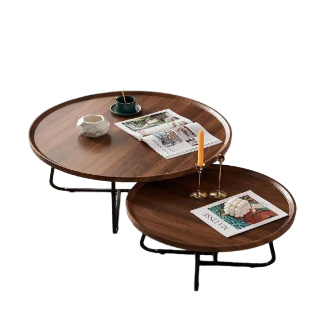 VASAGLE Coffee Table Side Table Set