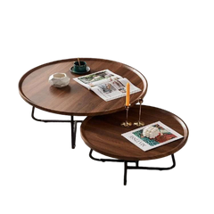 VASAGLE Coffee Table Side Table Set