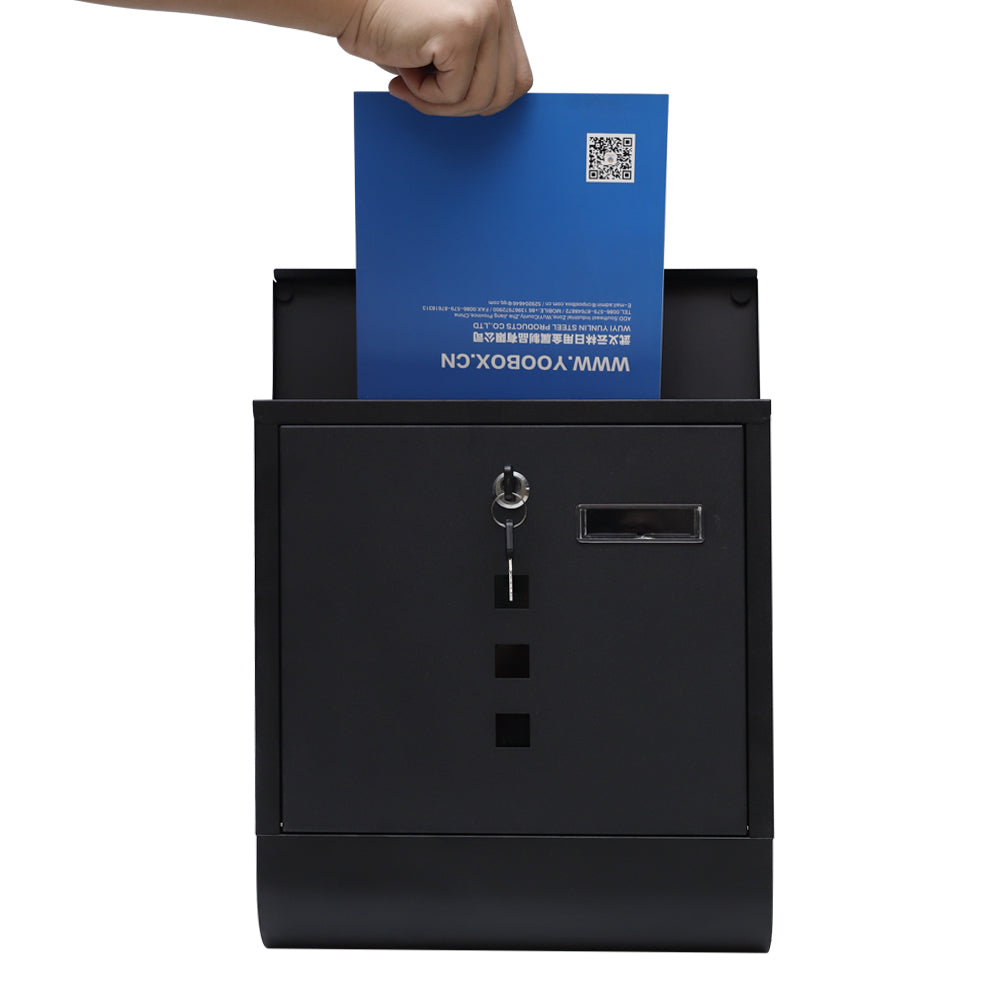 Letterbox Mailbox with Newspaper Holder