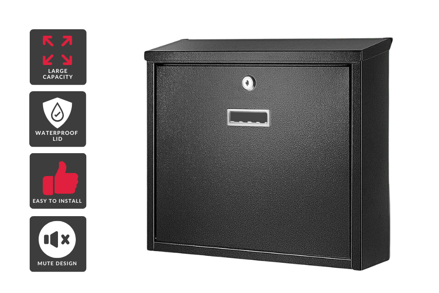 Wall Mounted Mailbox Key Lock