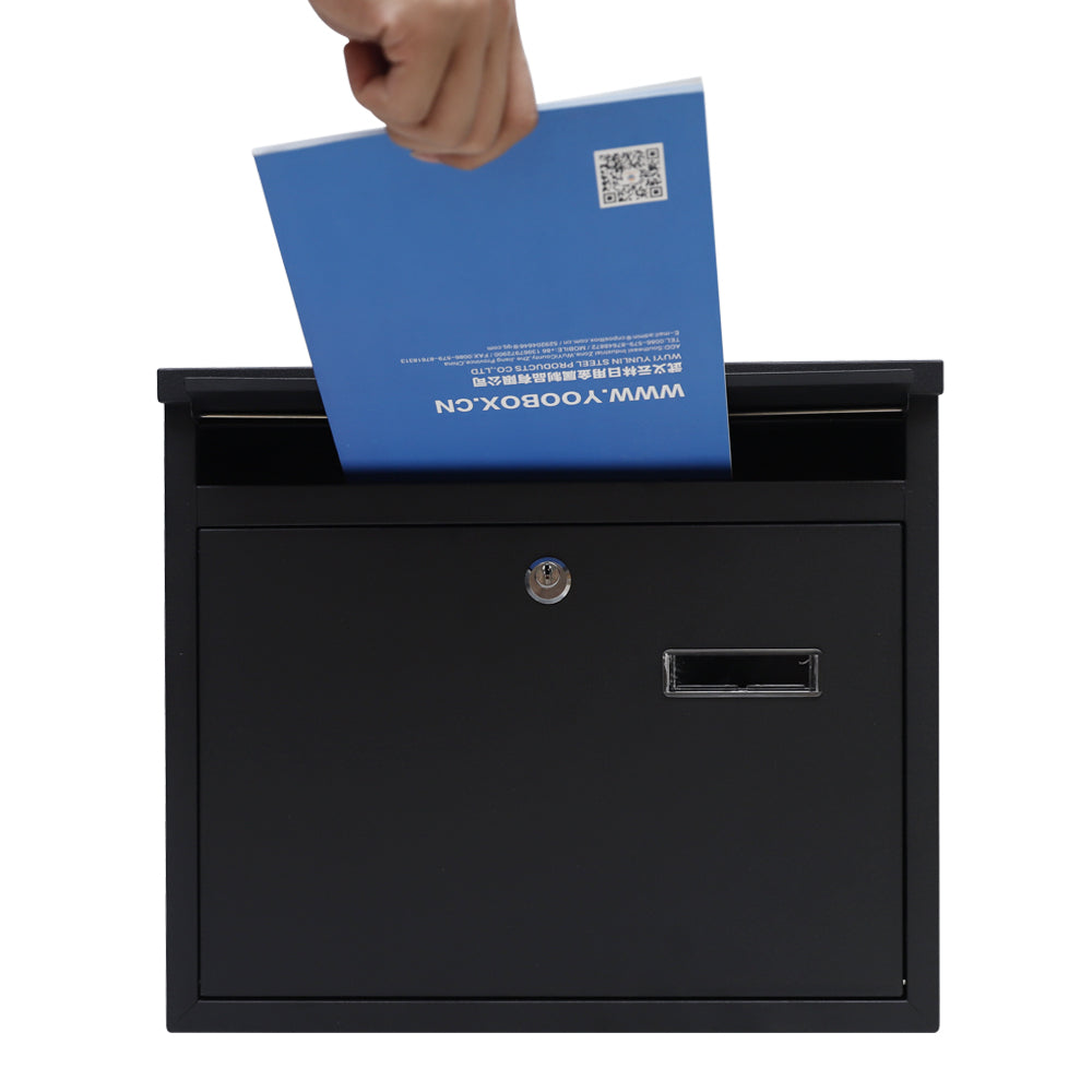 Letterbox Mailbox with Newspaper Holder