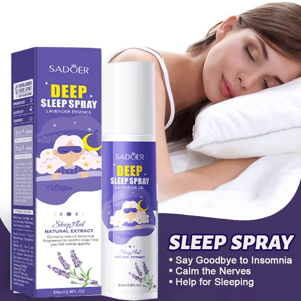 SADOER Deep Sleep Lavender Pillow Spray – 85ml