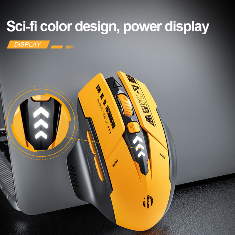 INPHIC A9 2.4G Wireless and Bluetooth Mouse