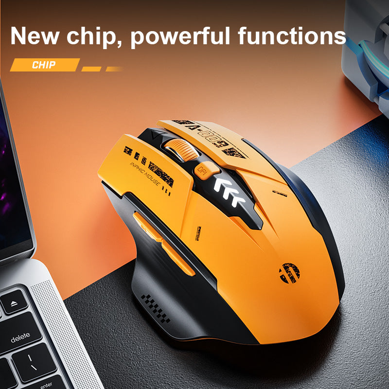 INPHIC A9 2.4G Wireless and Bluetooth Mouse