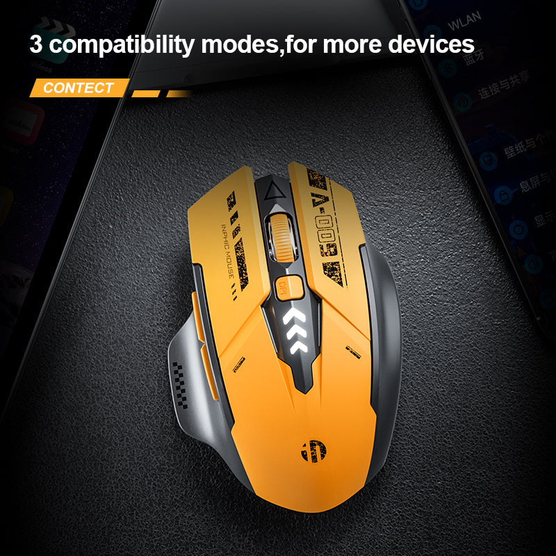 INPHIC A9 2.4G Wireless and Bluetooth Mouse