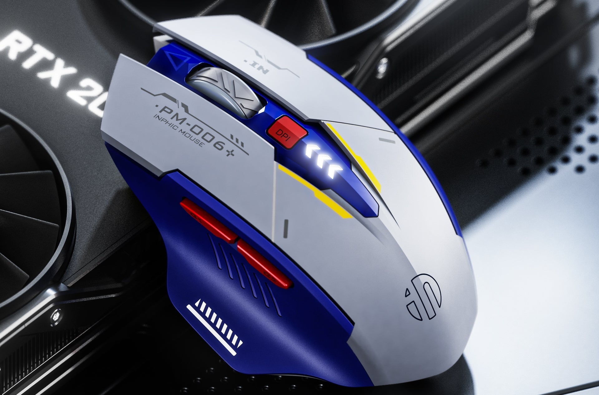 INPHIC F9 2.4G Wireless Silent Gaming Office Mouse