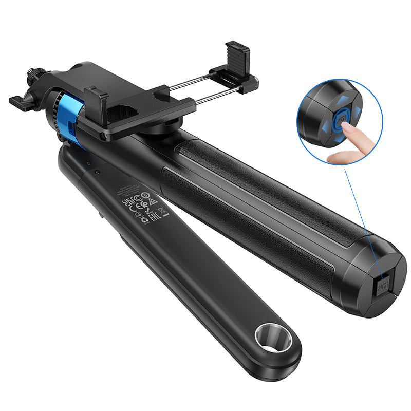 hoco. 2-in-1 Selfie Stick Tripod with Max Height 1.75m & Bluetooth Remote K22