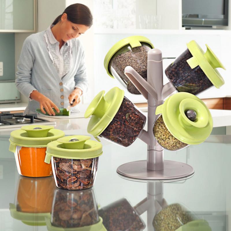 Kitchen Stylish Pop Up Spice Rack