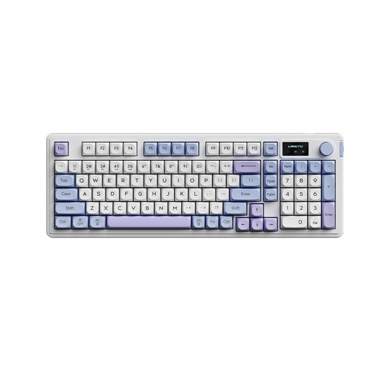 Langtu L98 Wireless RGB Mechanical Style Gaming Keyboard - Blue