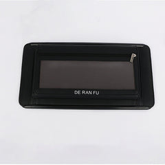 Car multi function tissue box Black