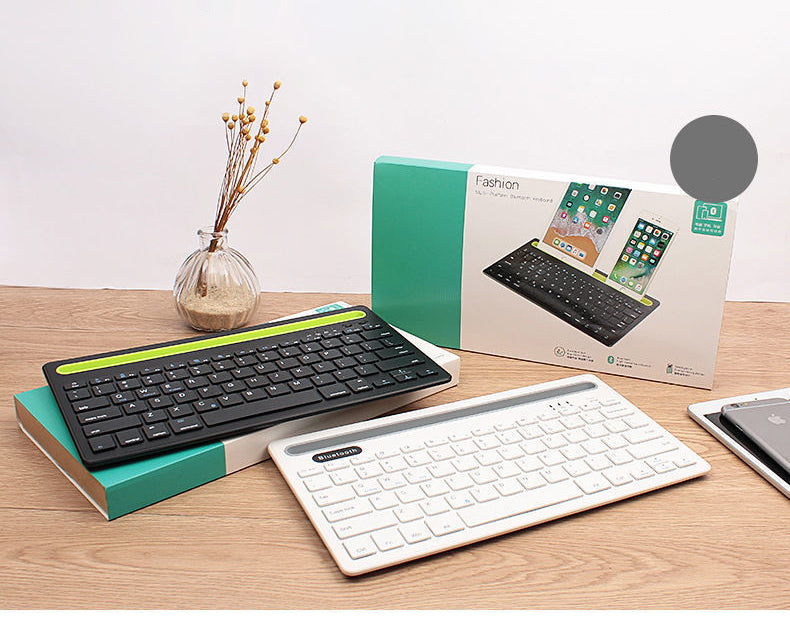 Wireless Multi-Device Keyboard - Black/White