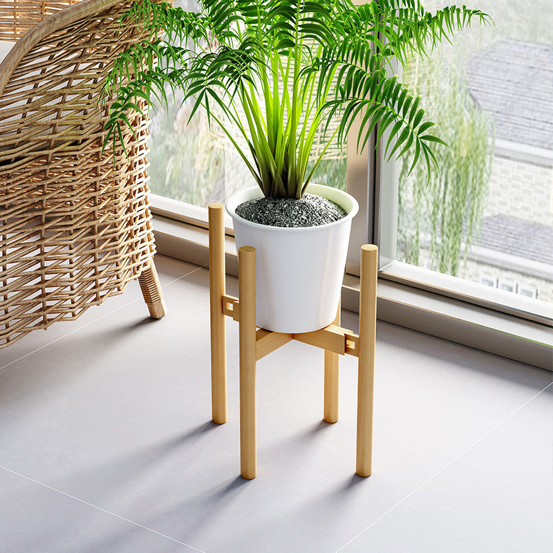 Adjustable Wooden Plant Stand