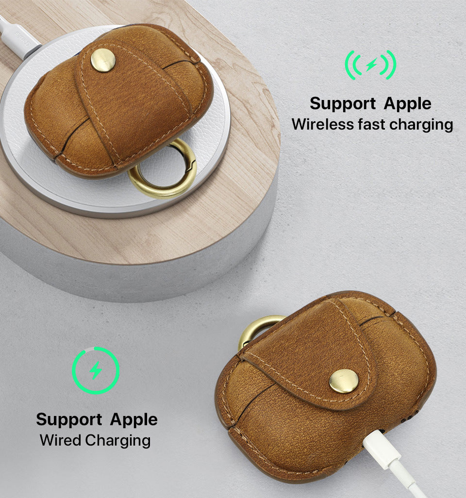 Oxford Genuine Leather AirPods Pro 2 Case