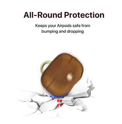 Oxford Genuine Leather AirPods Pro 2 Case