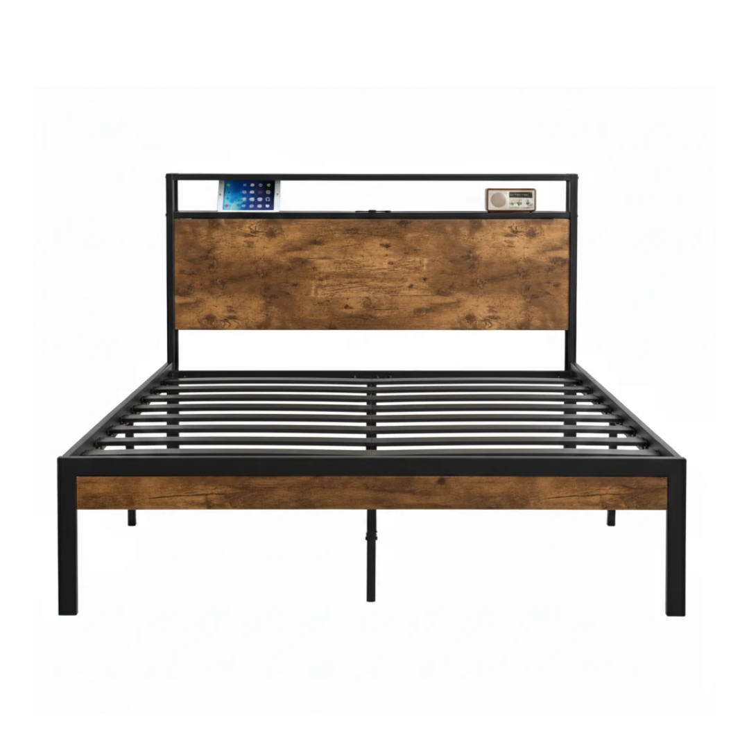 Soho Tech Platform Bed - Double