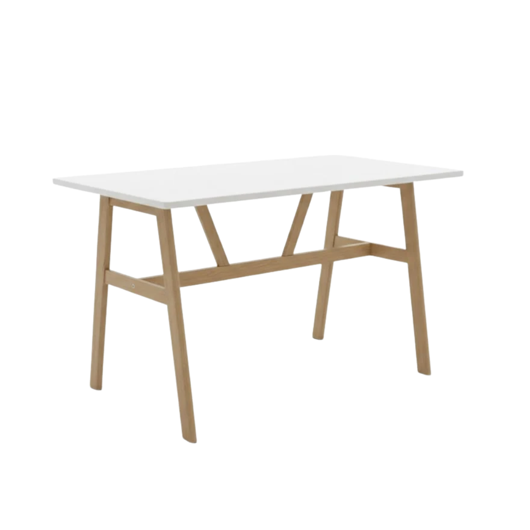 Scandi Living Series : Nordic Desk - White