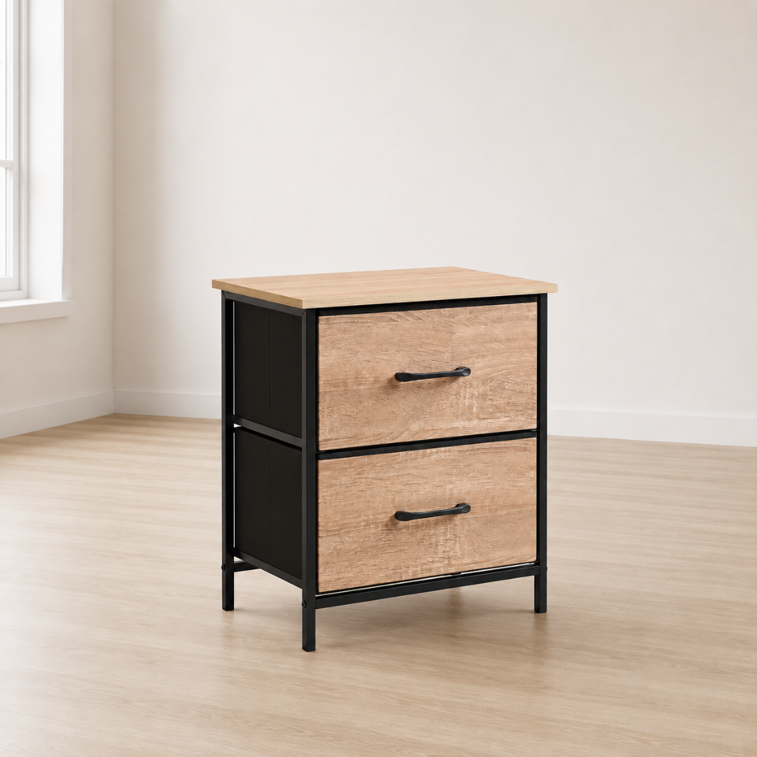 Urban Oak Bedside Table