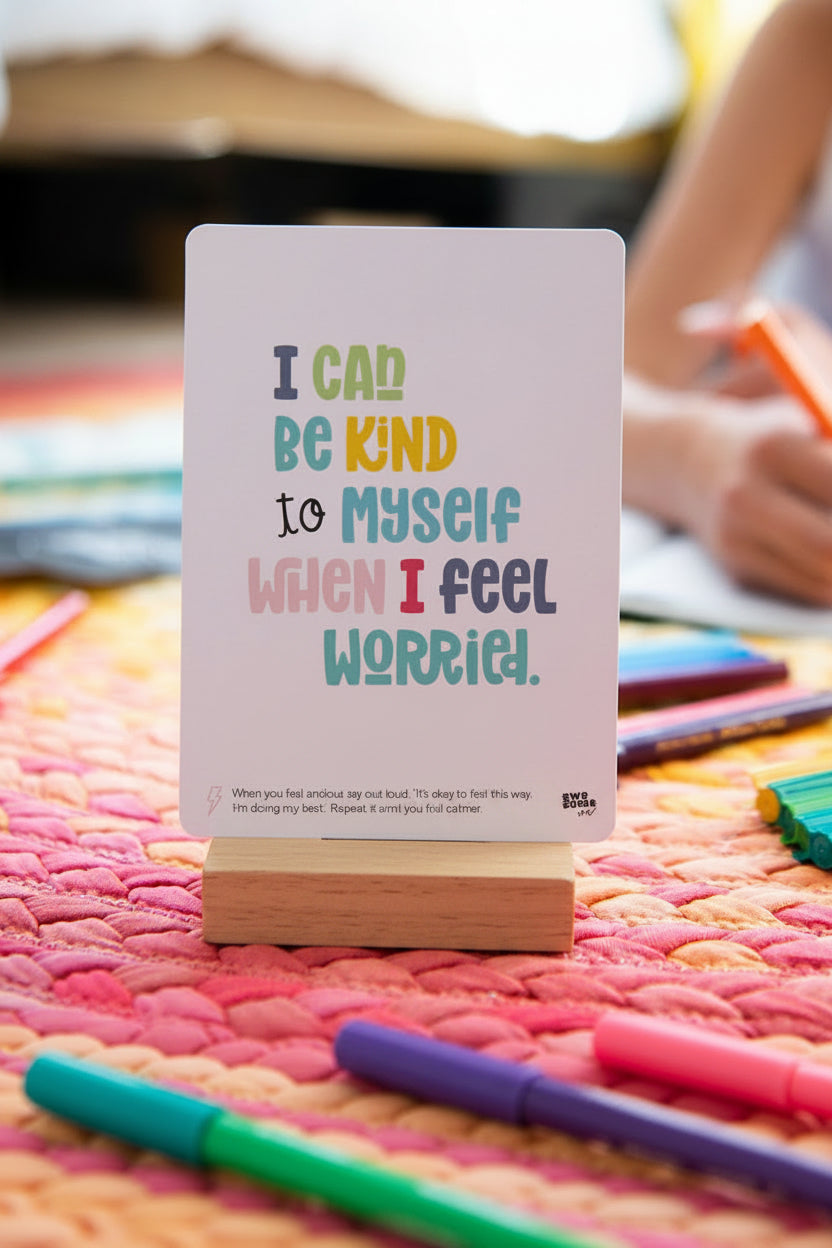 Affirmations & Actions Card Set (age 5+)