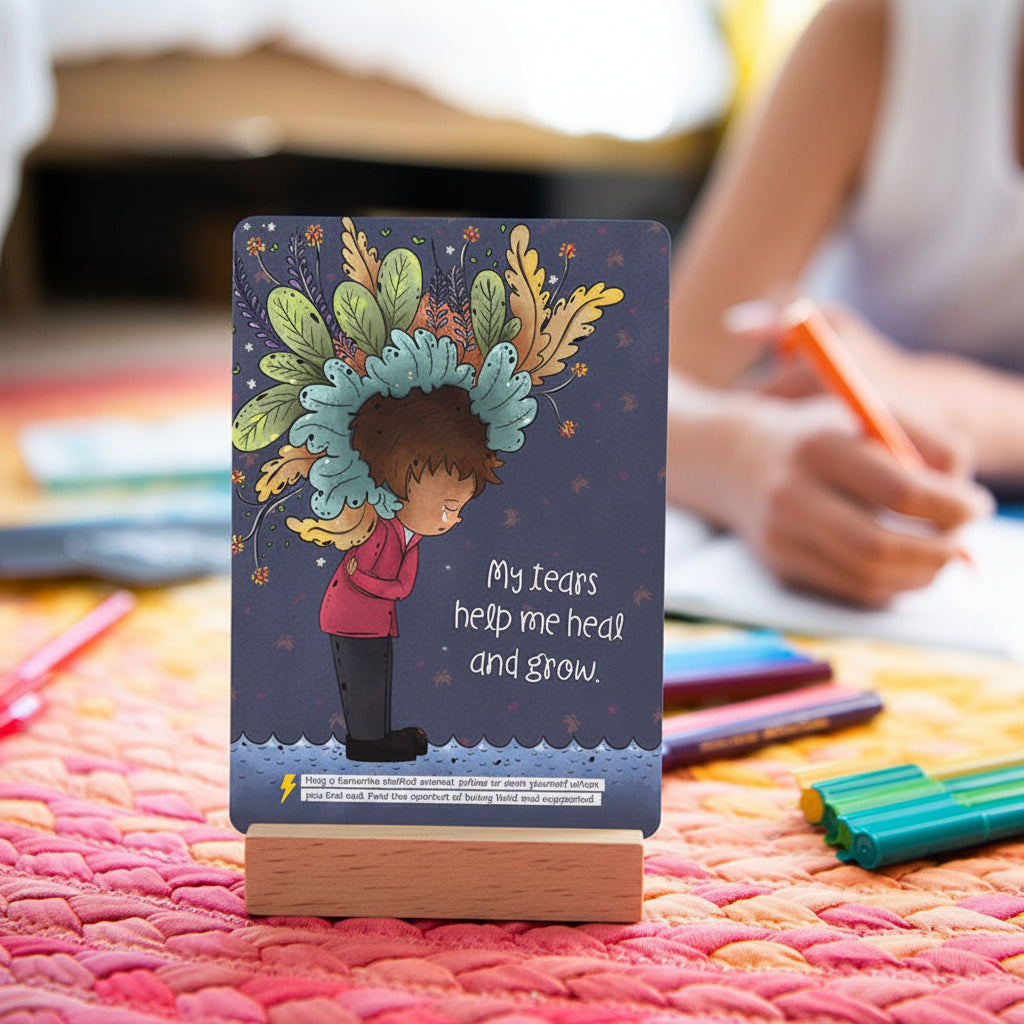 Affirmations & Actions Card Set (age 5+)