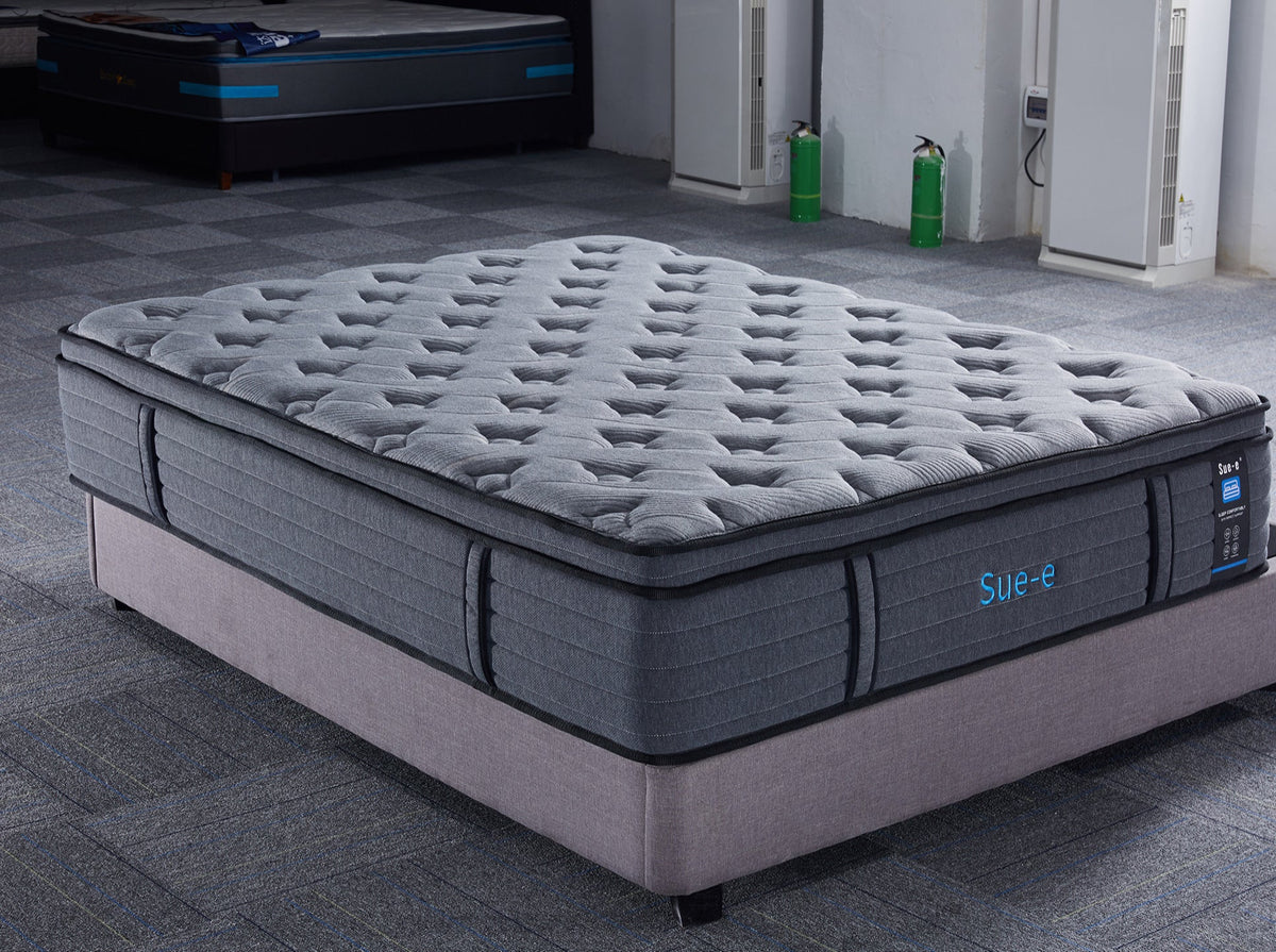 'Comfortably' 7 zones pocket spring mattress with memory foam Double Size