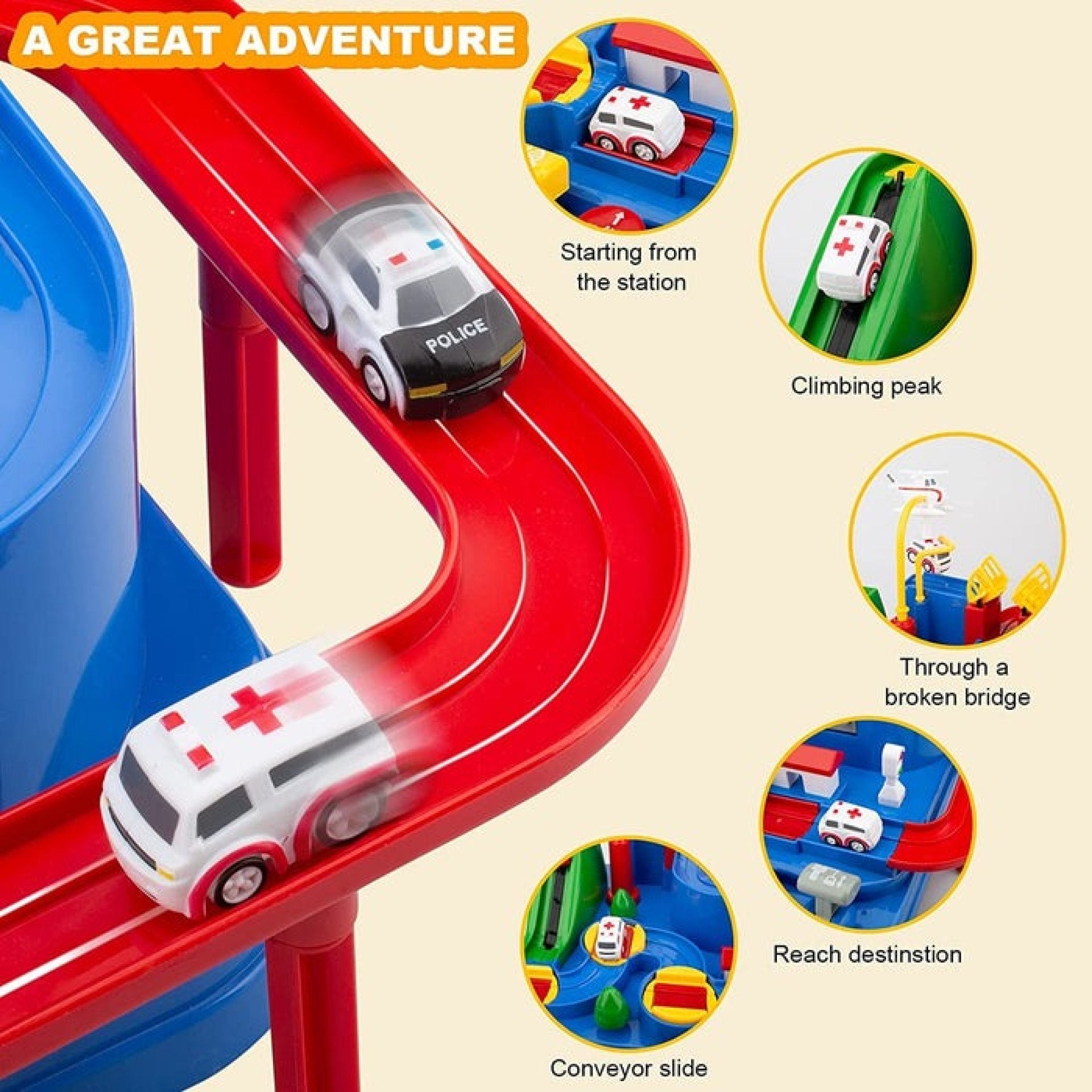 Interactive Car Adventure Toys