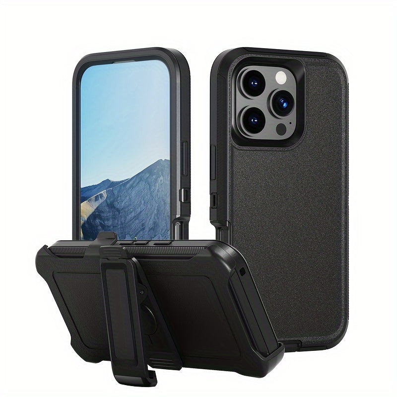 Adventurer Heavy Duty Case for iPhone 15 -  Black