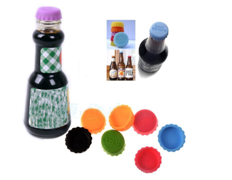 6PCs Beer Saver Reusable Bottle Caps