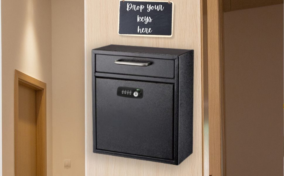 Wall Mounted Mailbox Combination Lock