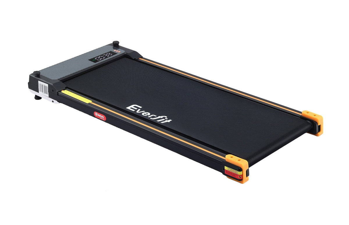 Everfit 2-in-1 Walking Pad Treadmill with Massage Function 380mm Black