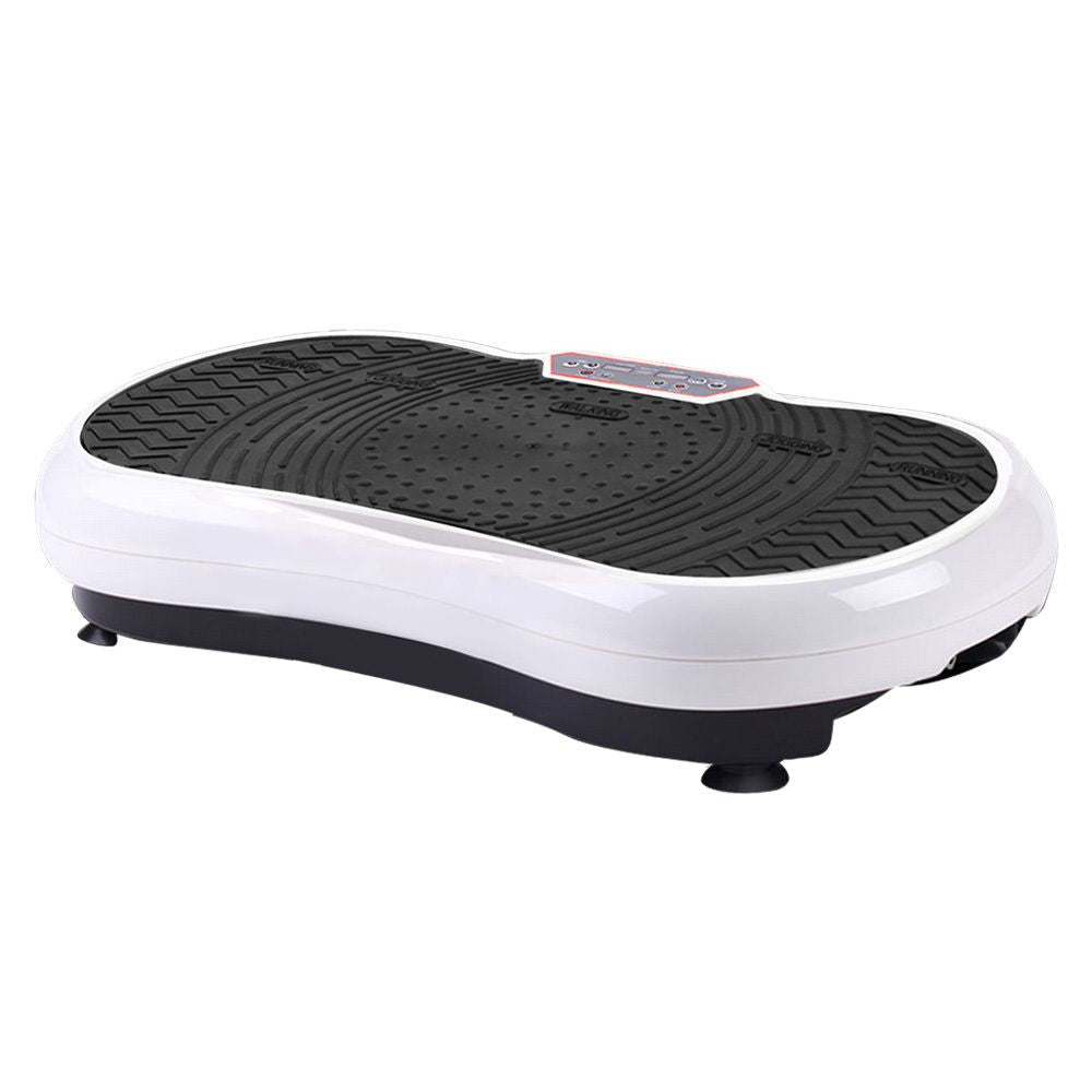 Everfit Vibration Platform with Resistance Bands | Home Exercise Machine - White