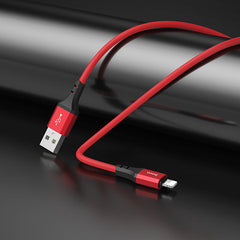 hoco. X86 Silicone Lightning Charging Cable for iPhone