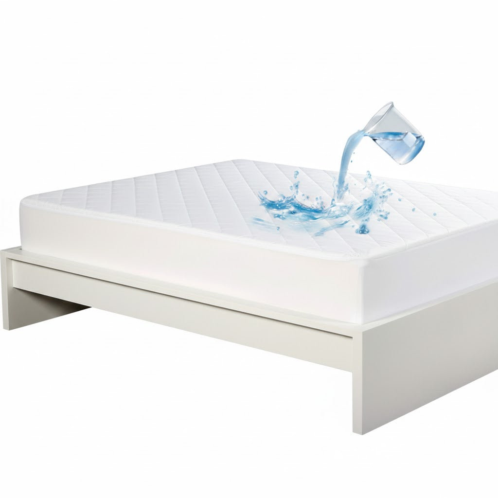 Lux Shield Cotton Waterproof Mattress Protector King Single size