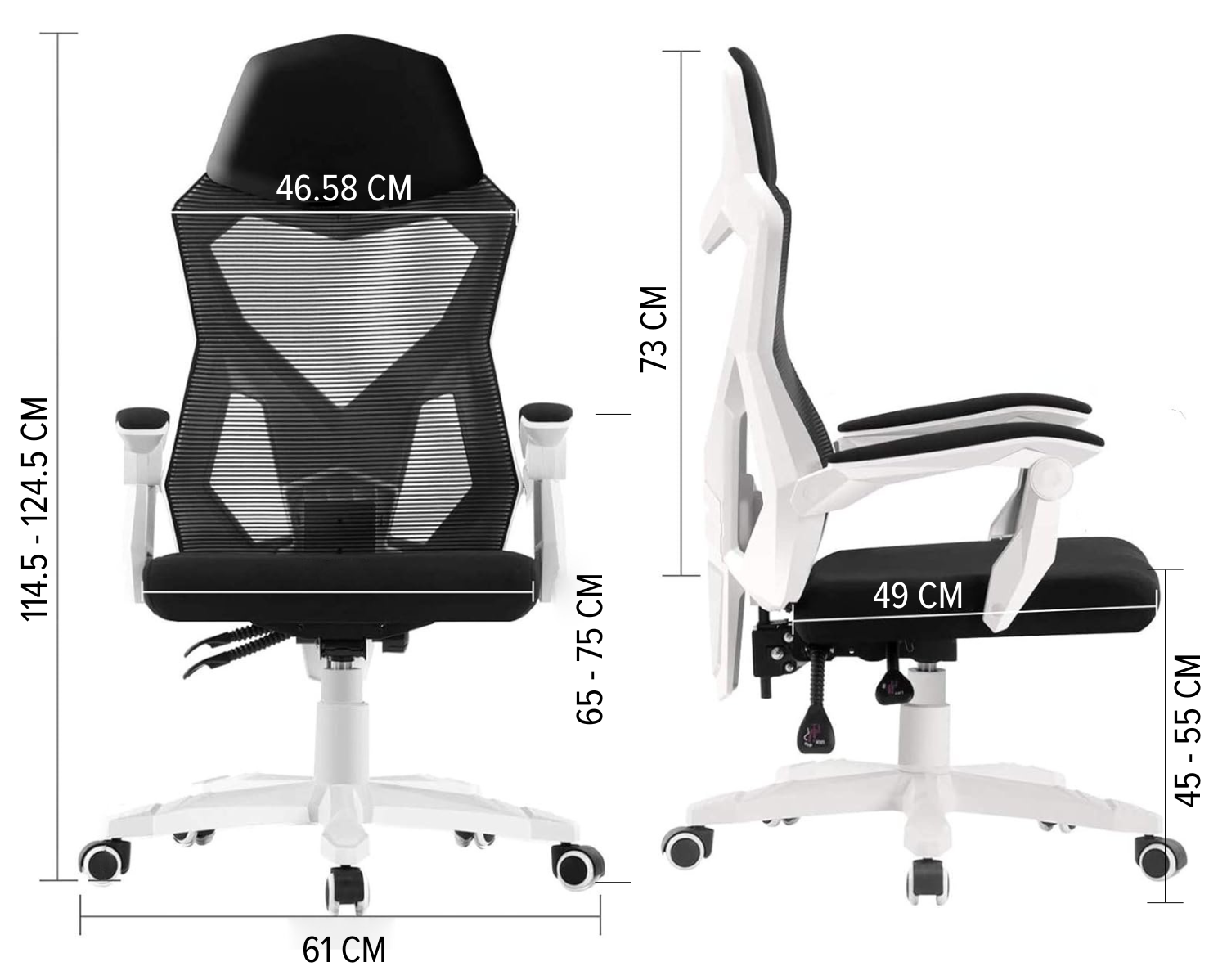 High Back Lumbar Support Office Chair