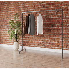 Industrial Freestanding Clothing Rack 180X150cm