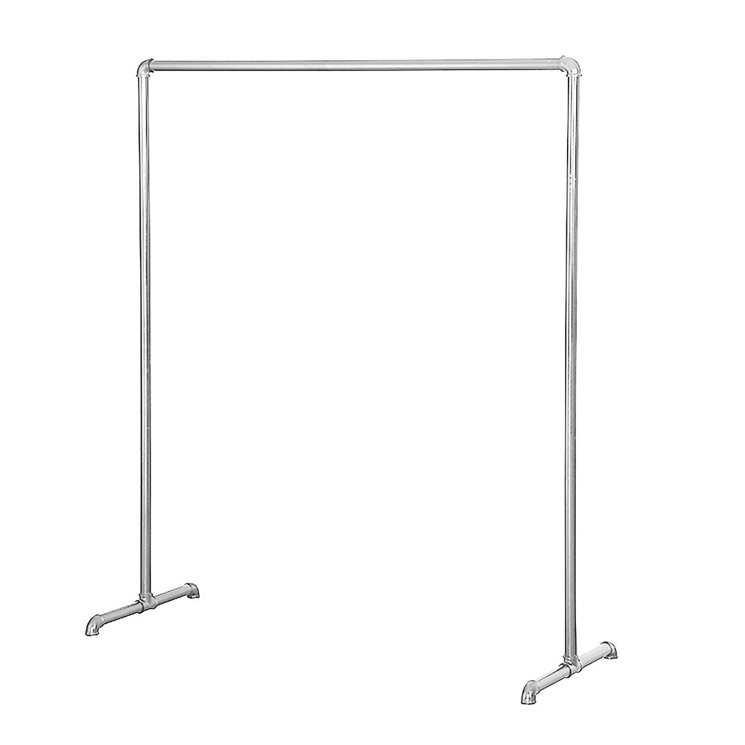 Industrial Freestanding Clothing Rack 180X150cm