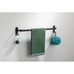 Towel Rail 50cm - Matt Black