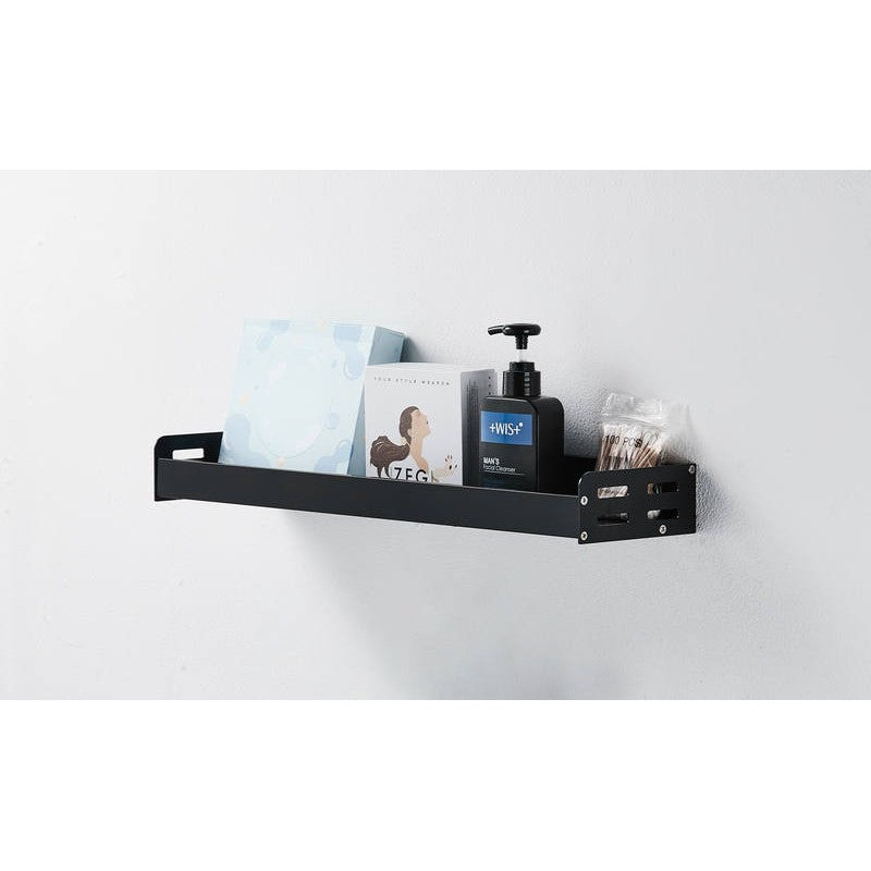 Bathroom Shelf - Matt Black