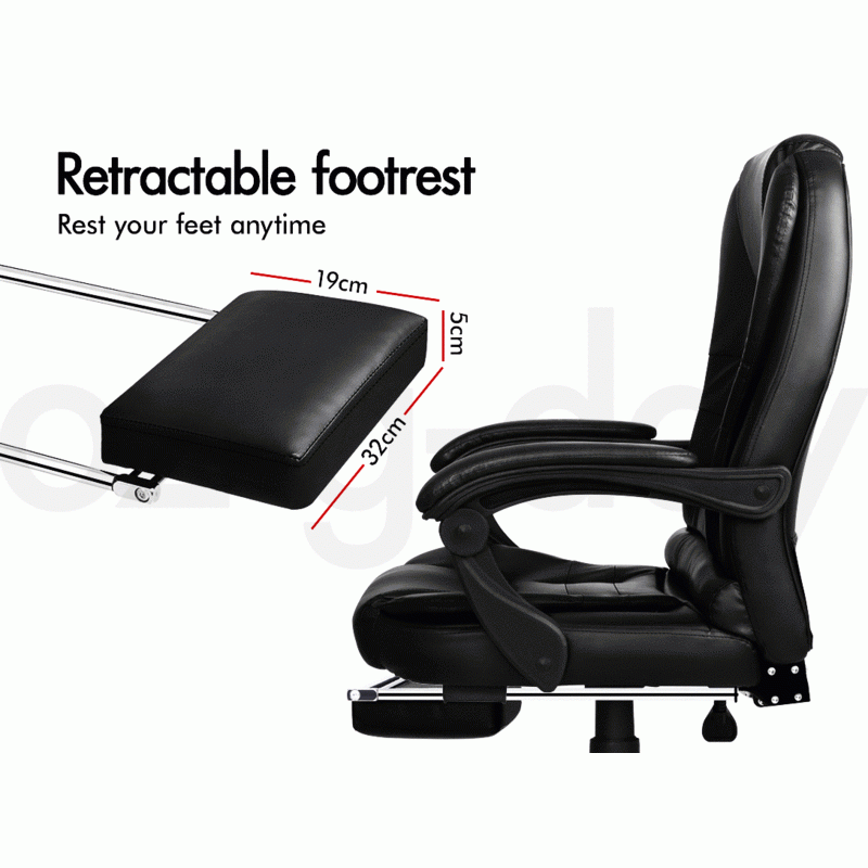 Workspace Executive Chair with Footrest Brown (pre order) Pre-order, waiting time approximately 60 days
