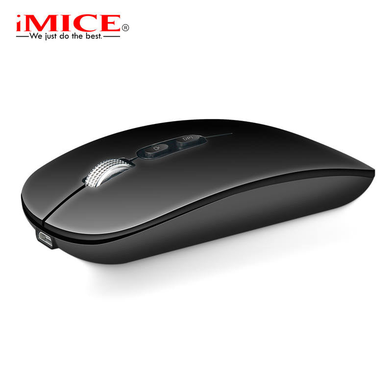 iMiCE E-1400 Bluetooth+2.4G Rechargeable Wireless Mouse