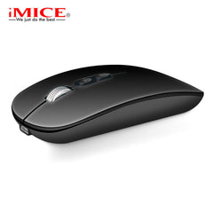 iMiCE E-1400 Bluetooth+2.4G Rechargeable Wireless Mouse