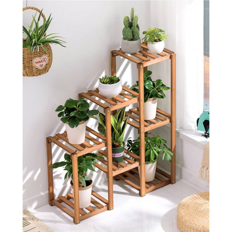 5 Tier Bamboo Plant Stand