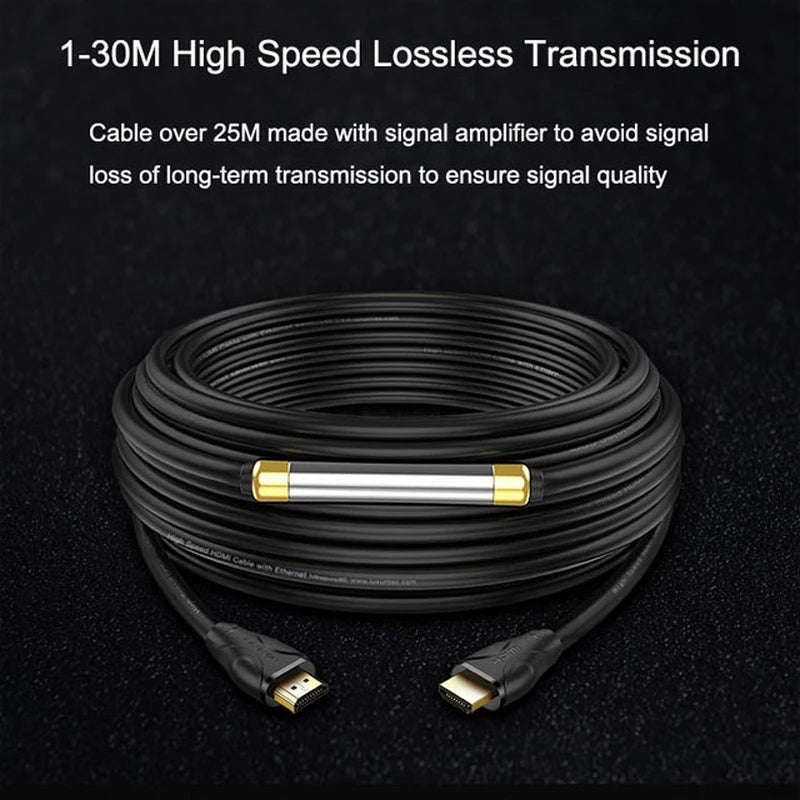 HD002 HDMI Male to Male Connection Cable (Standard Version) Black