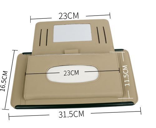 Car multi function tissue box