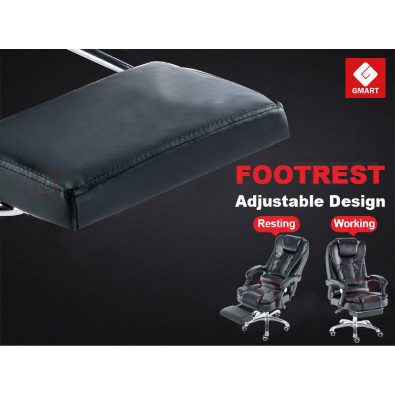 Workspace Executive Chair with Footrest